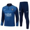 Paris Saint-Germain Sweat d'Entraînement Quarter-Zip 2025-26 Bleue Paris Saint-Germain Sweat d'Entraînement Quarter-Zip 2025-26 Bleue